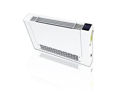 vertical concealed fan coil unit, hidden FCU, concealed fan coil unit, vertical hidden fan coil, space-saving HVAC, Shandong AIKE