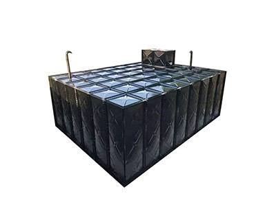 underground galvanized steel water tank, buried galvanized tank, below ground water storage, galvanized underground tank, rainwater harvesting tank, Shandong AIKE