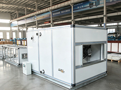ceiling air handling unit, ceiling mounted AHU, suspended air handling unit, compact AHU, commercial HVAC unit, Shandong AIKE