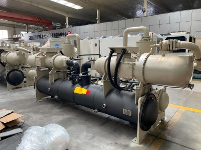ground source heat pump, geothermal heat pump, GSHP unit, water source heat pump, renewable energy HVAC, Shandong AIKE