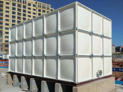 FRP water tank, fiberglass reinforced plastic tank, FRP storage tank, composite water tank, modular FRP tank, Shandong AIKE