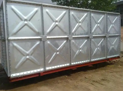 galvanized steel water tank, galvanized water storage tank, modular steel tank, HDG water tank, steel water tank, Shandong AIKE