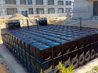 BDF underground water tank, BDF buried tank, composite underground tank, underground water storage, BDF water tank, Shandong AIKE