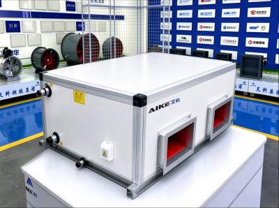 ceiling air handling unit, ceiling mounted AHU, suspended air handling unit, compact AHU, commercial HVAC unit, Shandong AIKE